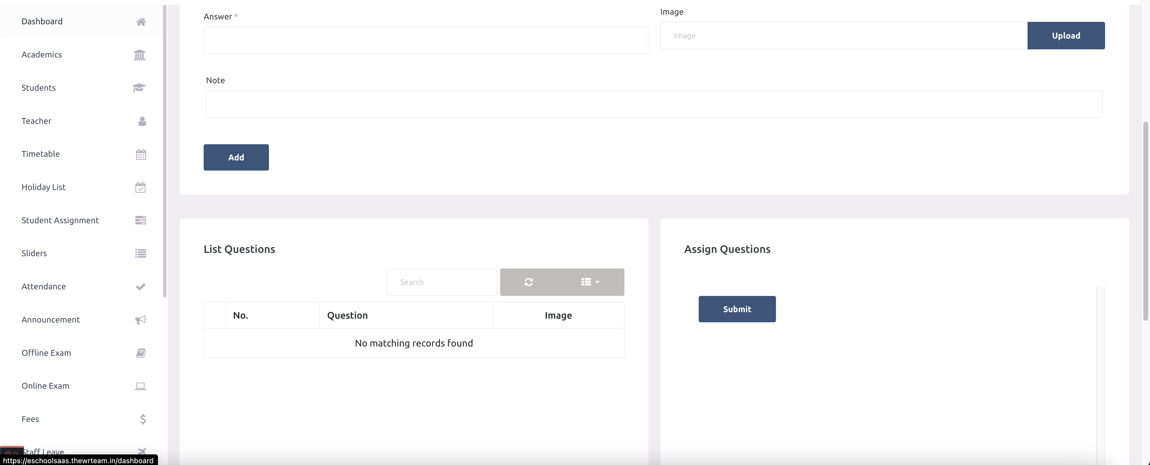 e-School SaaS