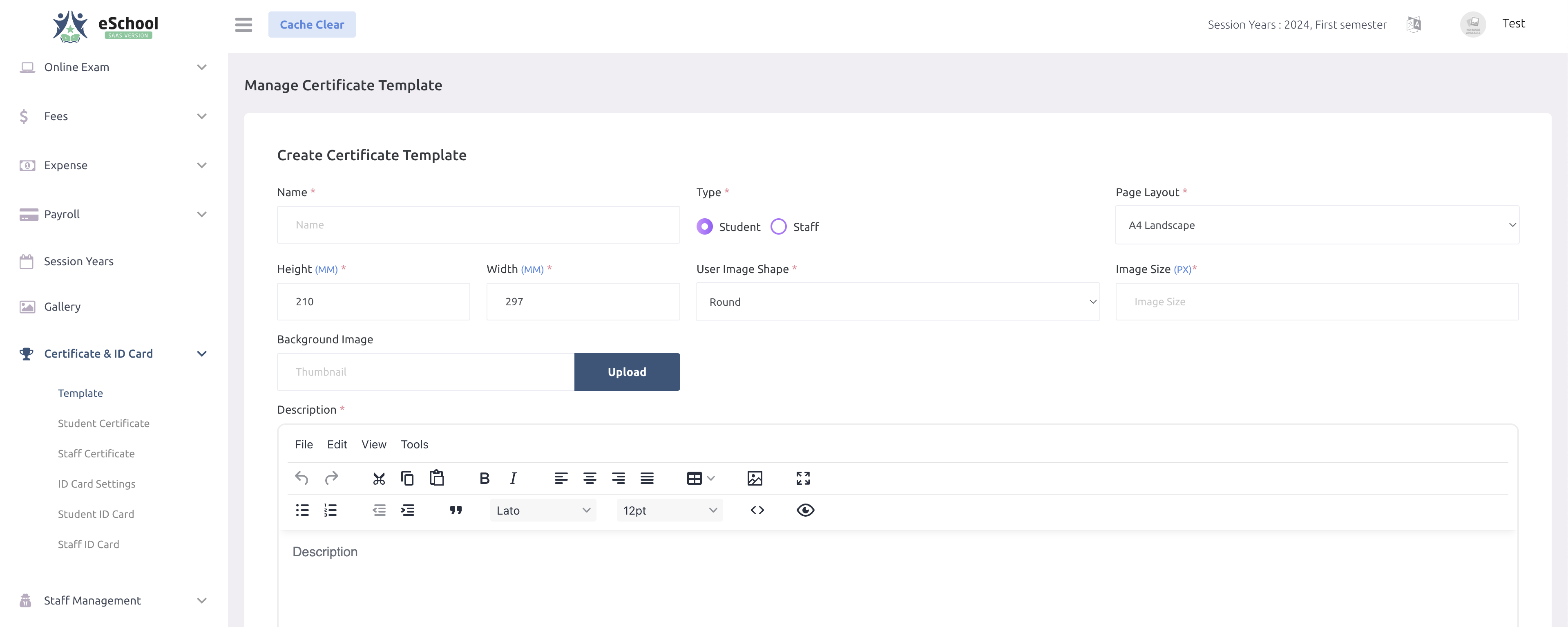 e-School SaaS