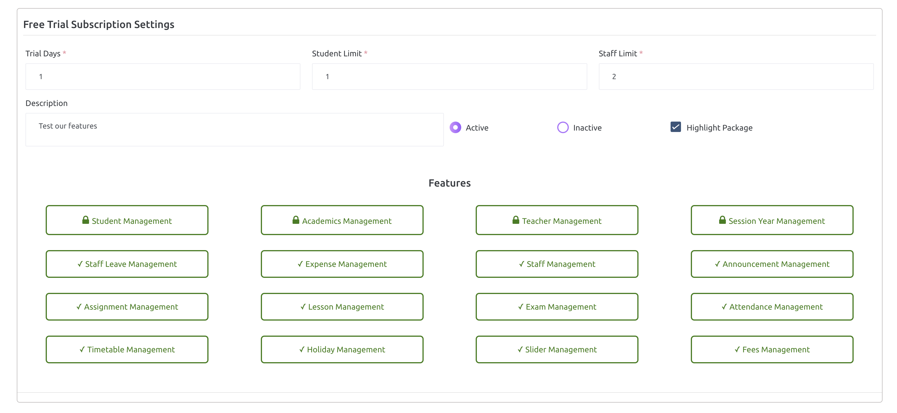e-School SaaS