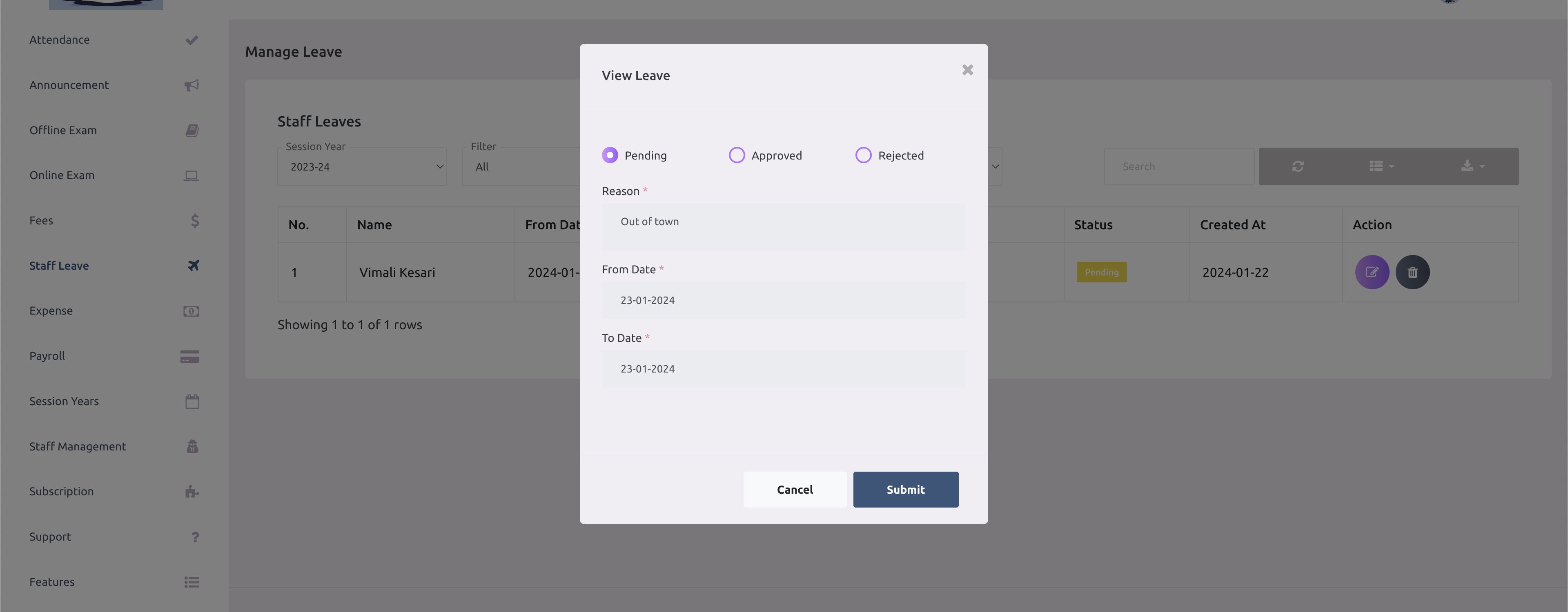 e-School SaaS